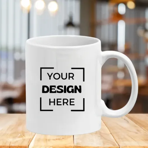 White Customised Coffee Mug