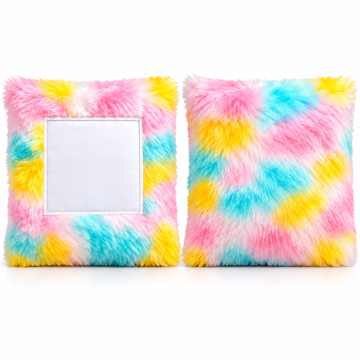 Sublimation Furr Multi Colour Cushion - Image 2
